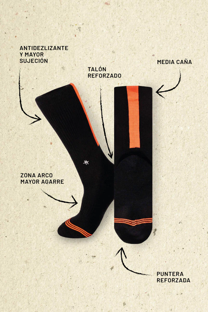 Socks Fluor Naranja - Image 6