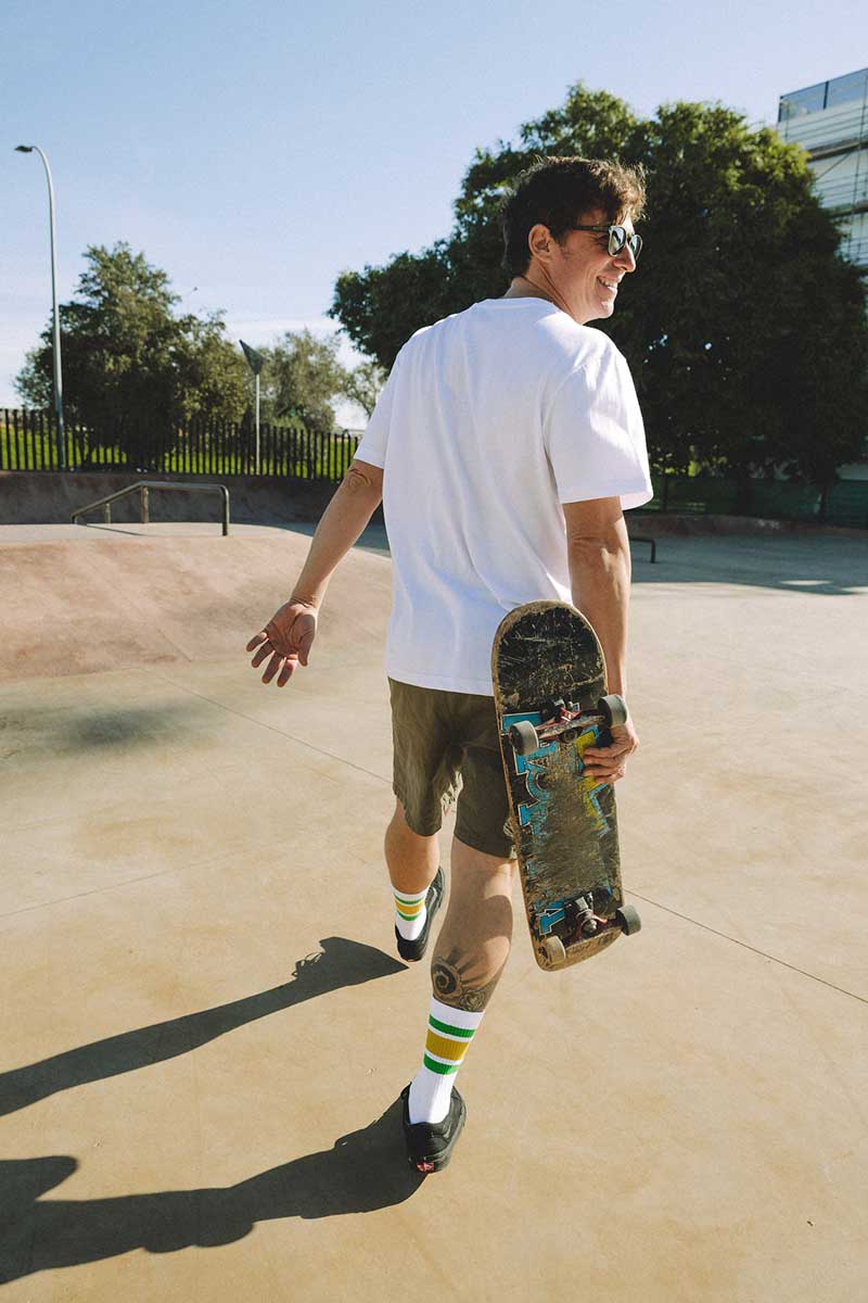 Socks Rayas Verde Amarillo - Image 4