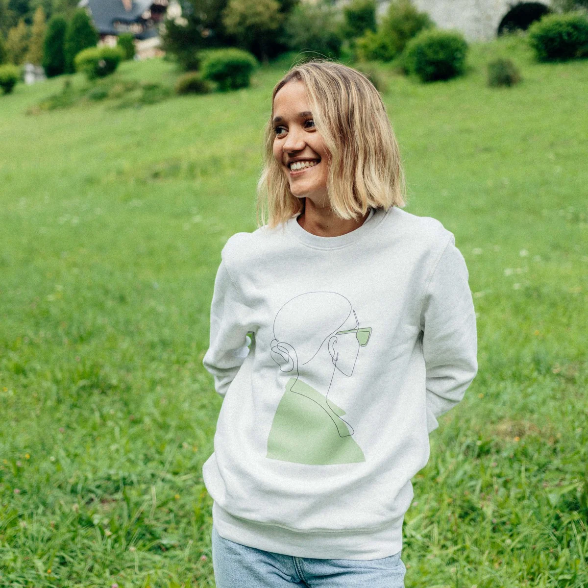 Matcha Girl Sweatshirt - Image 2
