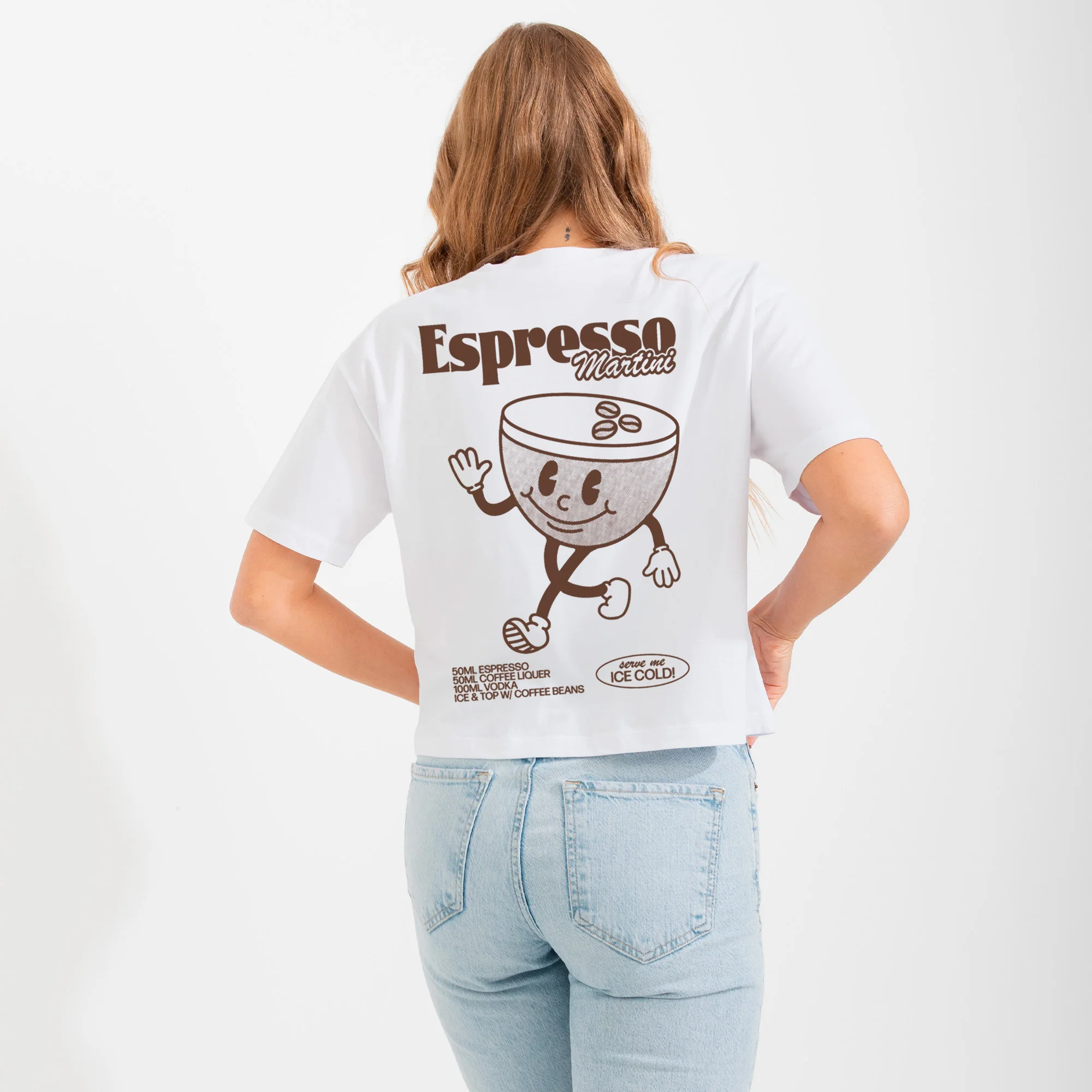 Espresso Martini Cropped Tee - Image 3