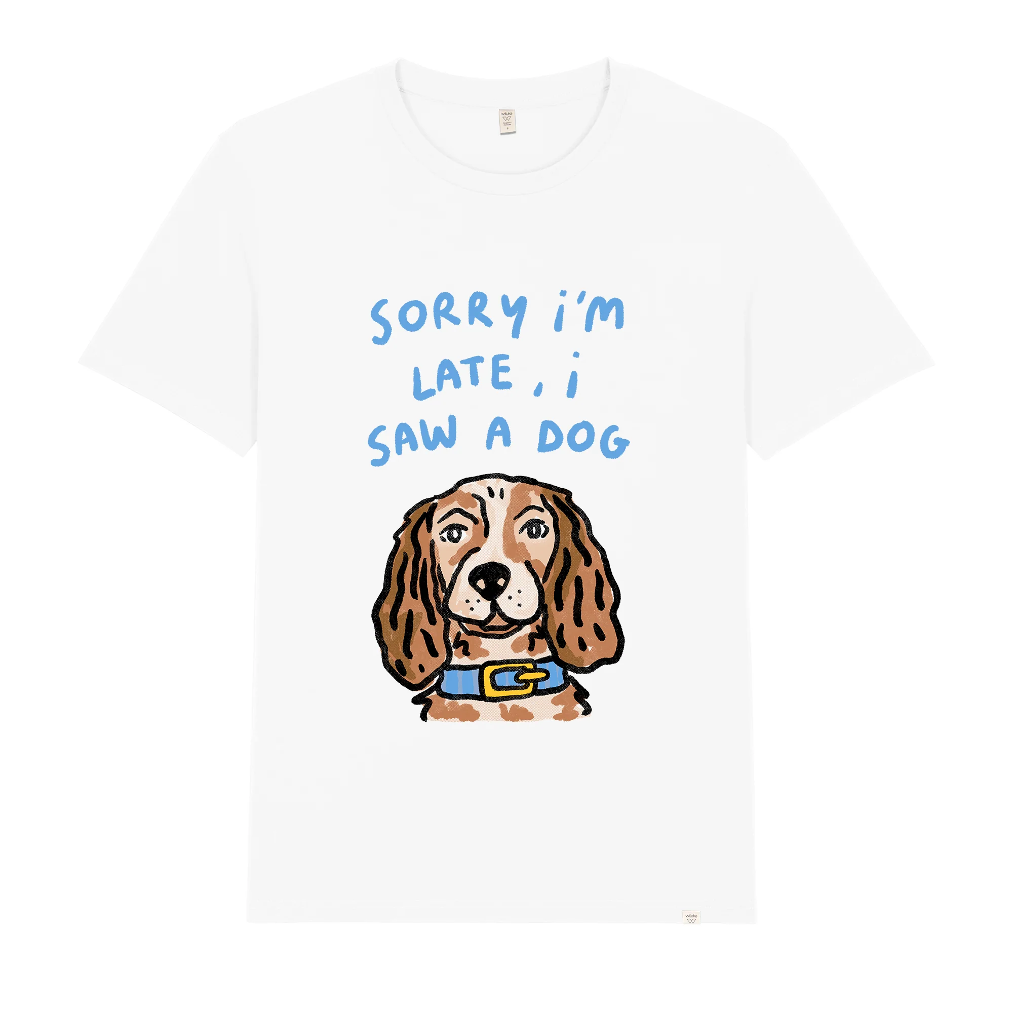 I saw a dog