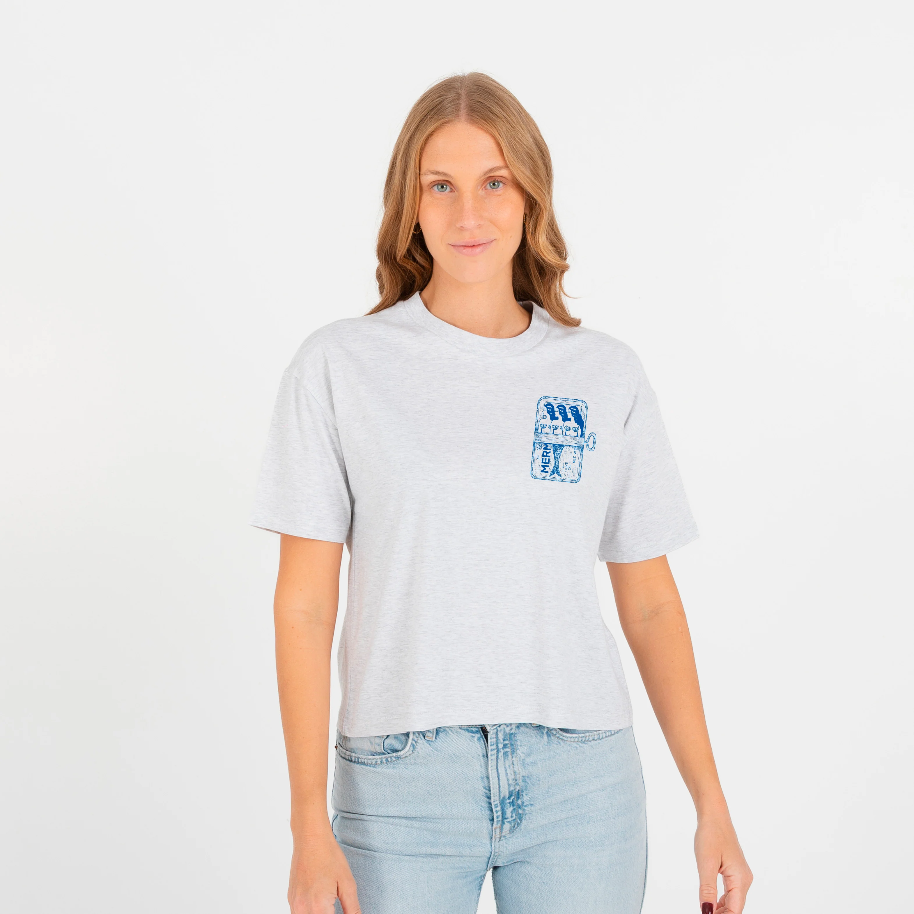 Mermaids Cropped Tee - Image 3