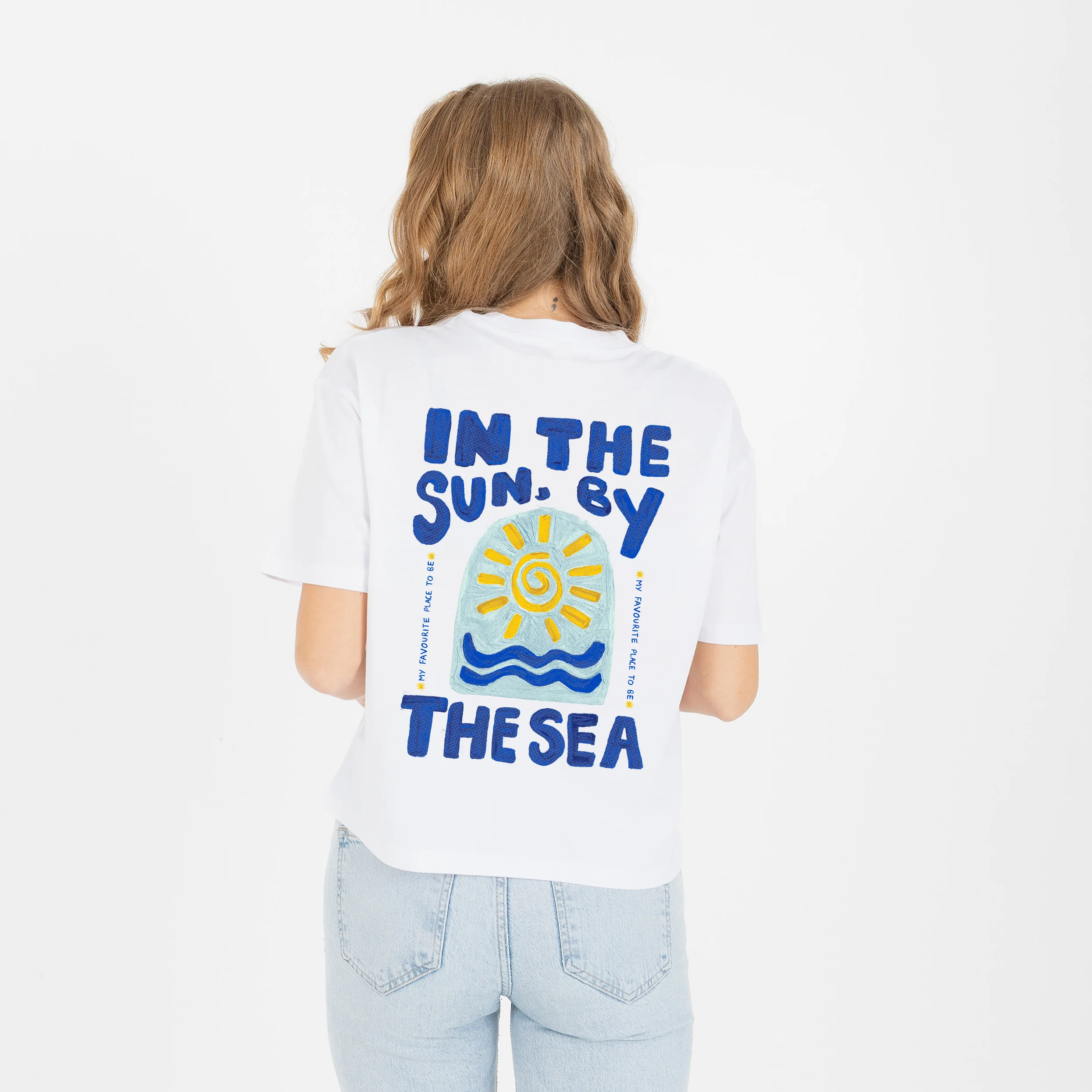 My favourite place to be Cropped Tee - Image 3