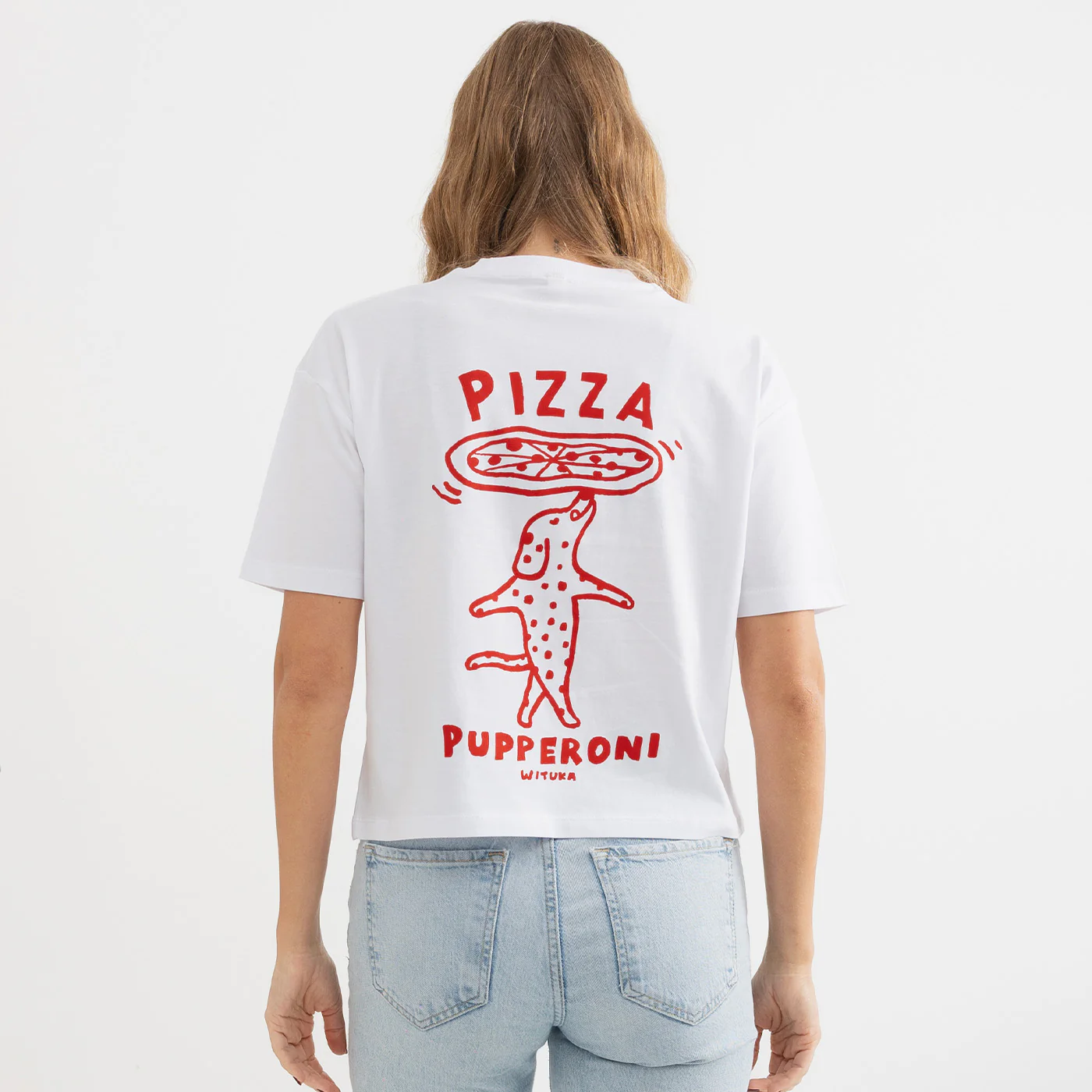Pupperoni Cropped Tee - Image 3