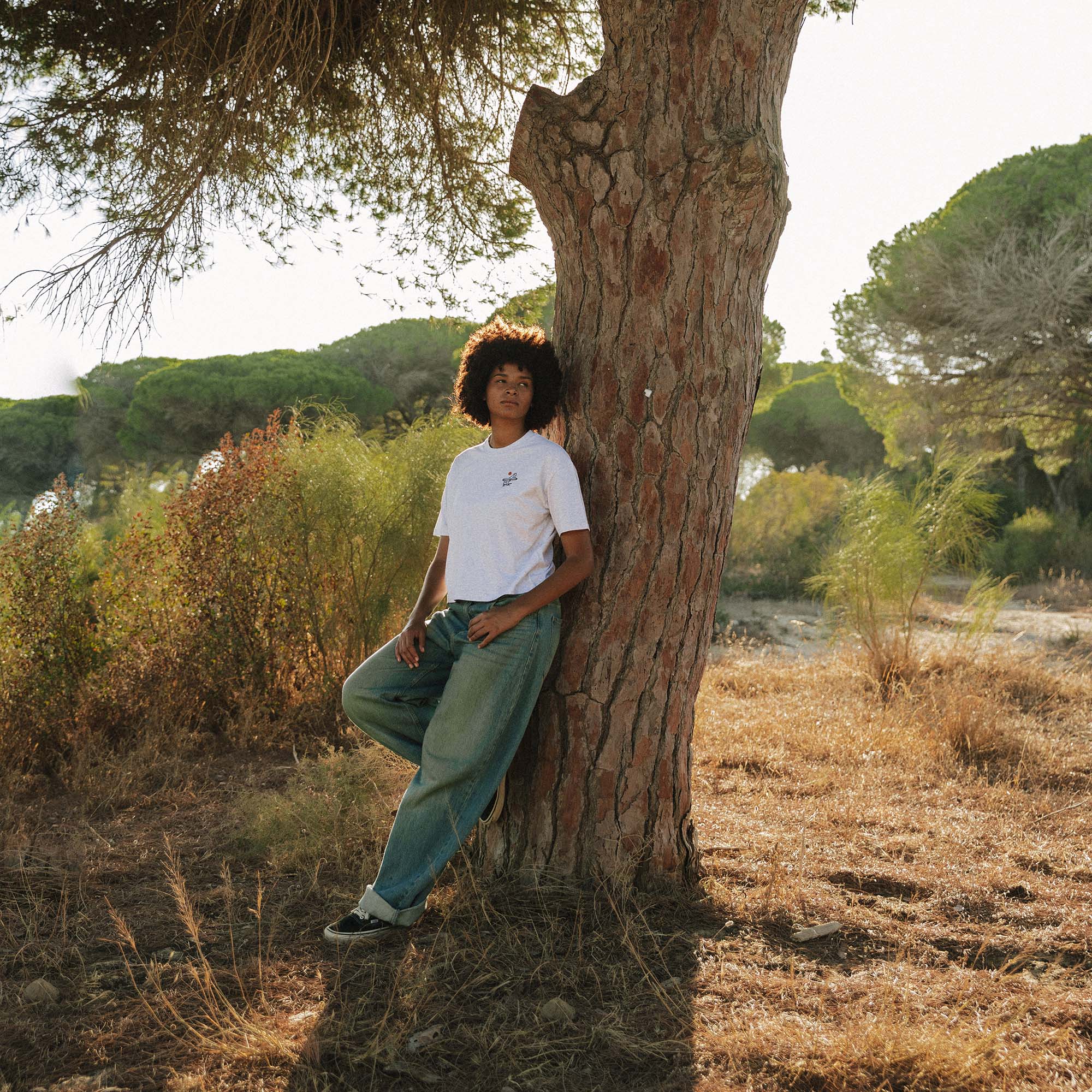 Rolling through the week Cropped Tee - Image 6
