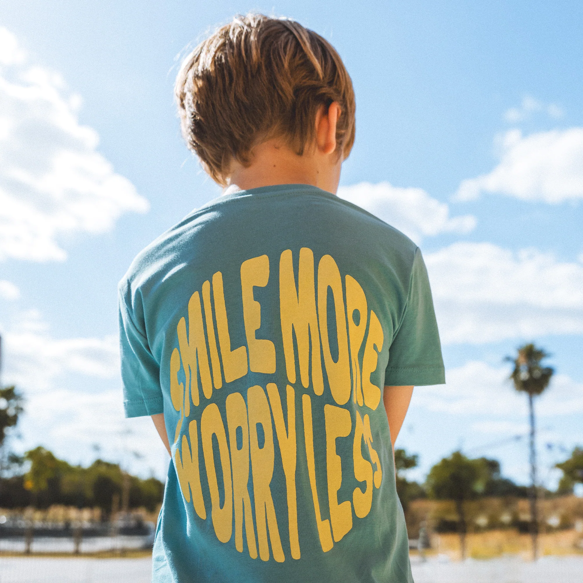 Smile More Worry Less Kids - Image 4