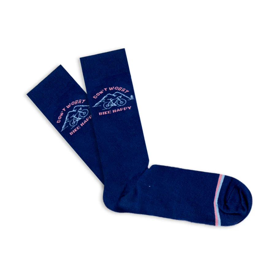 Socks Don't Worry Bike Happy