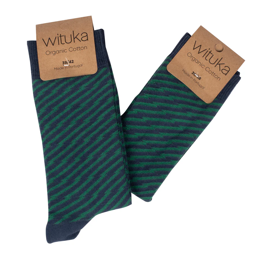 Socks Bolt Navy - Image 3