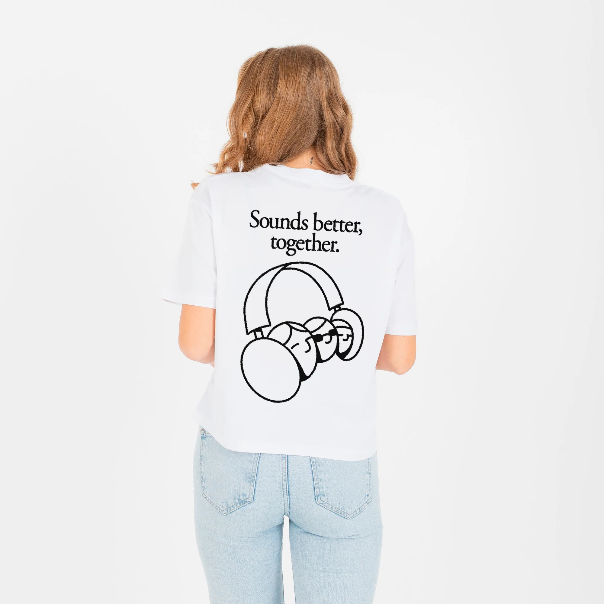 Sounds Better Together Cropped Tee - Image 4