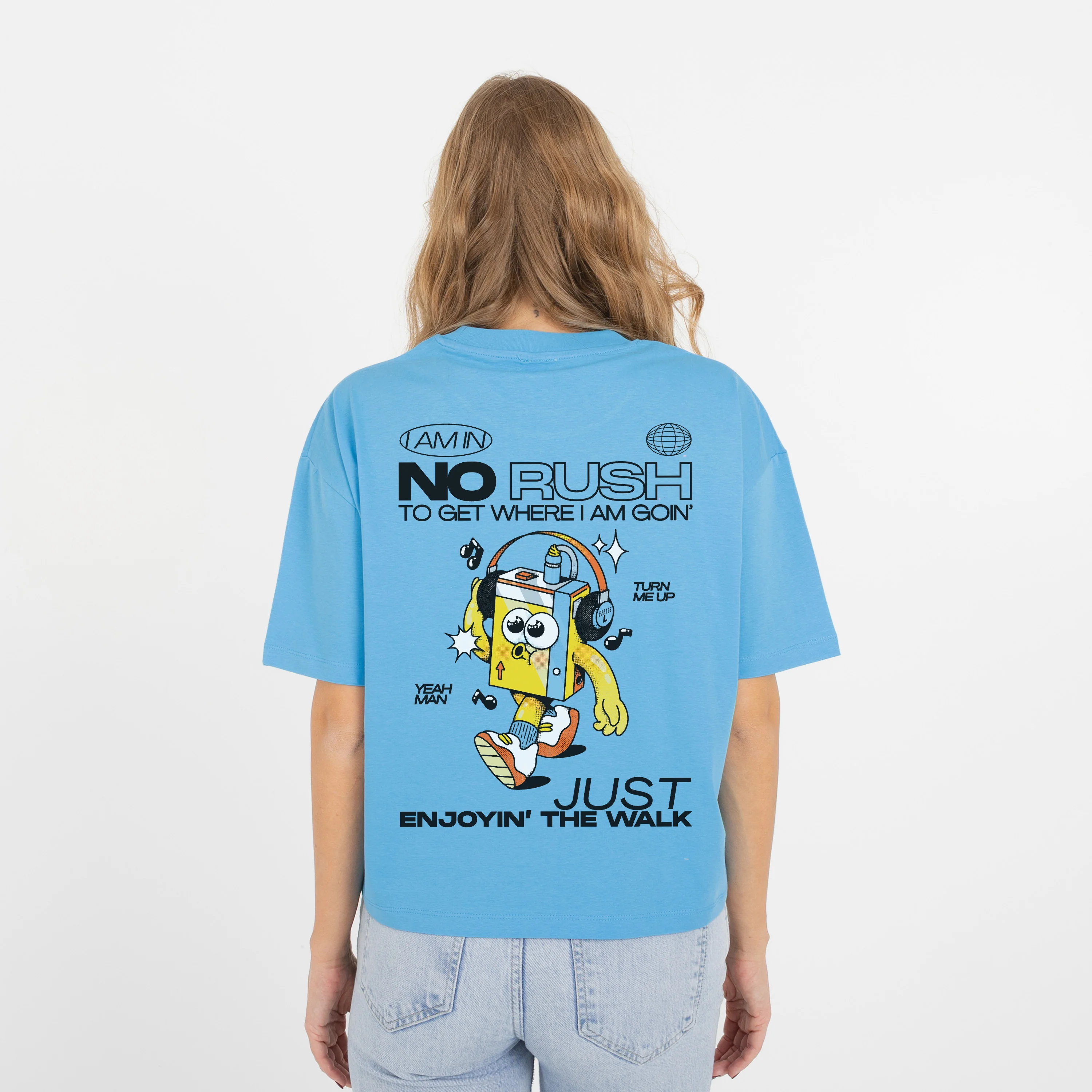 No Rush Cropped Tee - Image 3