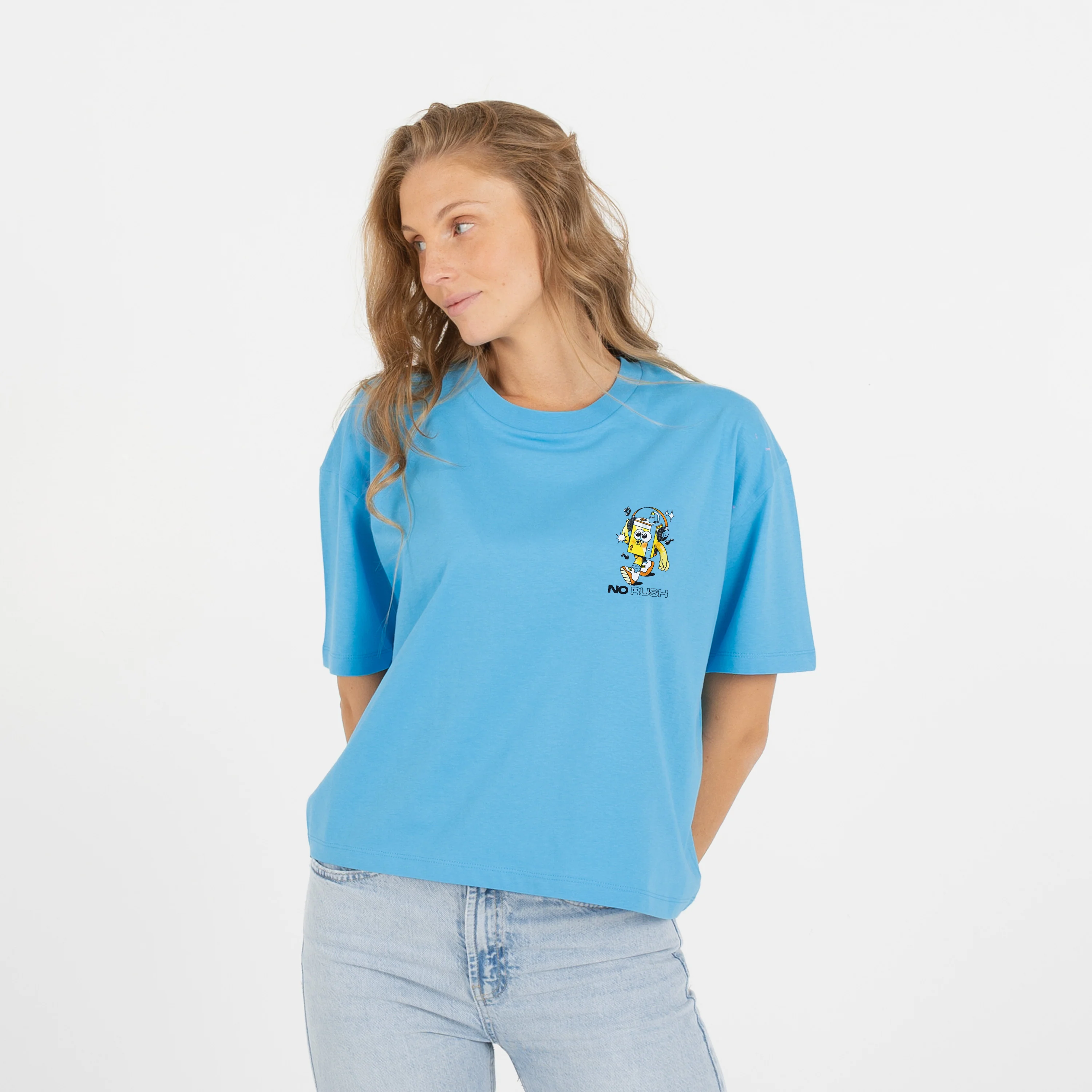 No Rush Cropped Tee - Image 4